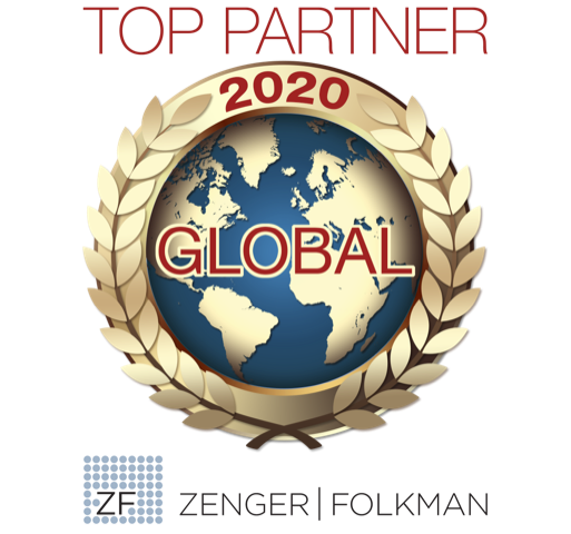 Winnaar Top Global Partner Award Zenger Folkman 2020